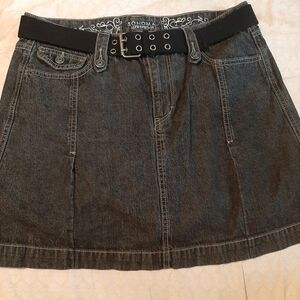 Y2K Sonoma LIFE+style Denim Skirt With Built In Shorts
